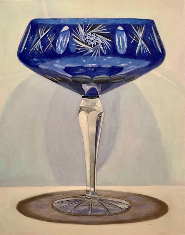 Crystal Cobalt by artist Bob Shepherd